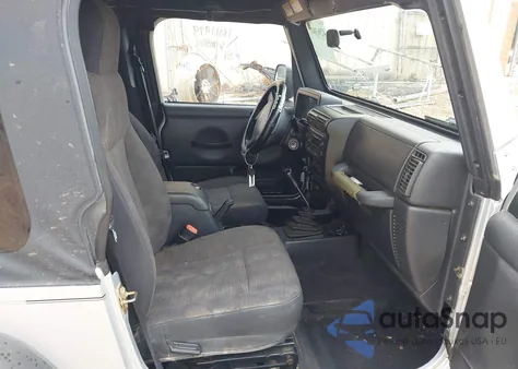 2003 Jeep Wrangler X from USA, damaged, VIN 1J4FA39S83P347529